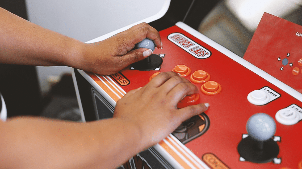 The SkyBox Labs Arcade Cabinet